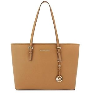 MICHAEL KORS Jet Set Travel Tote Saffiano Leather